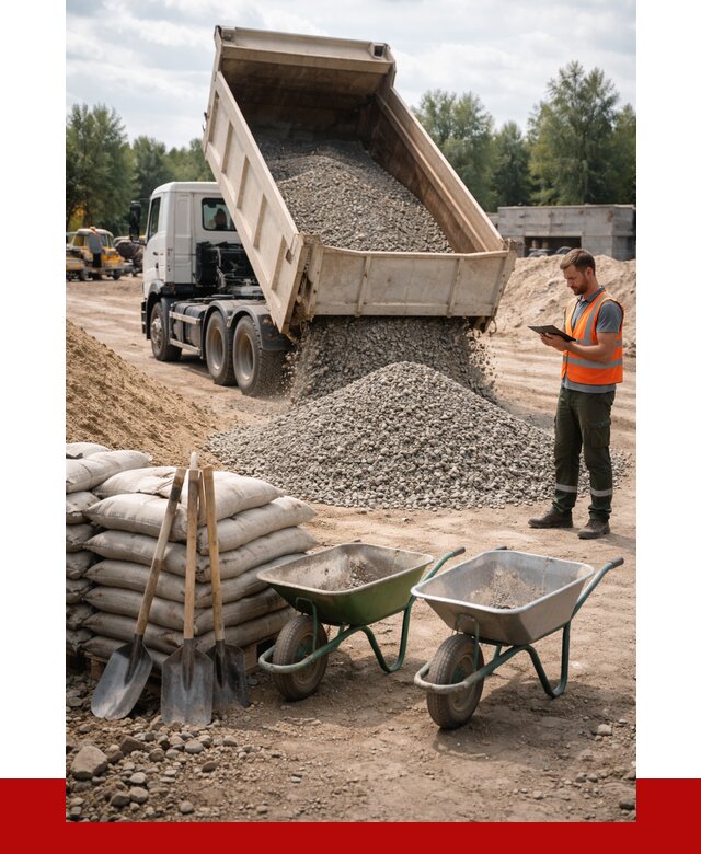 Доставка нерудных материалов в Пугачёве от 1219 руб. | ПРОНЕРУДПгч