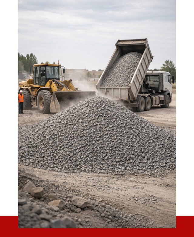 Купить щебень с доставкой в Пугачёве от 2540 руб. | ПРОНЕРУДПгч