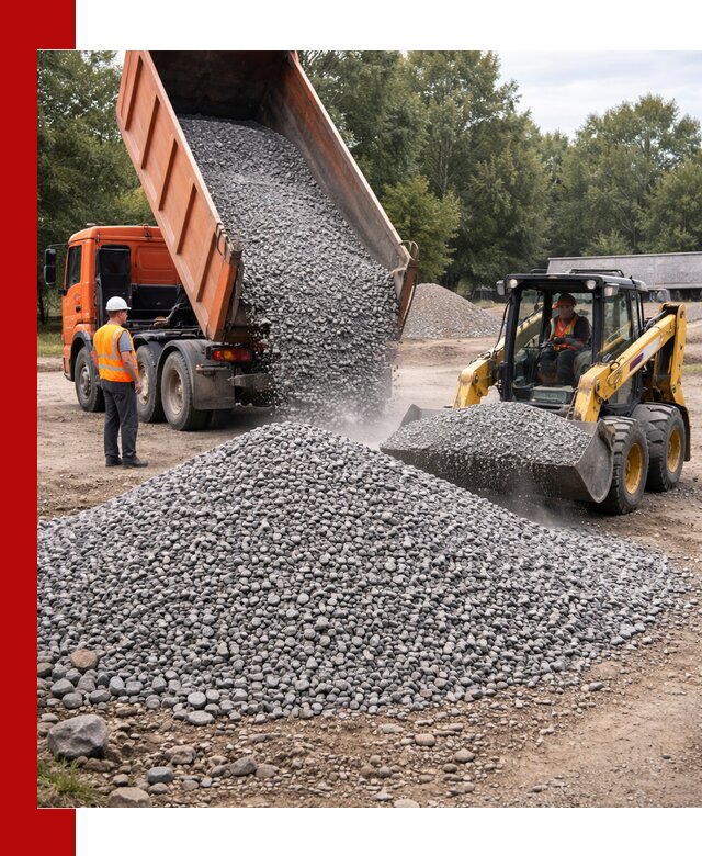 Купить гранитный щебень фракции 5–10 в Пугачёве с доставкой
