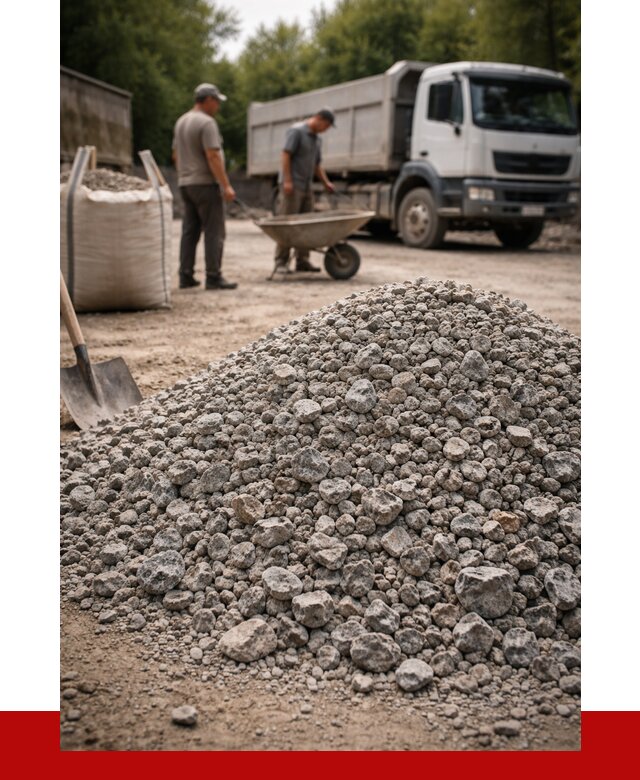 Гранитный щебень фракция 20-40 в Пугачёве от 3251 руб. ПРОНЕРУДПгч