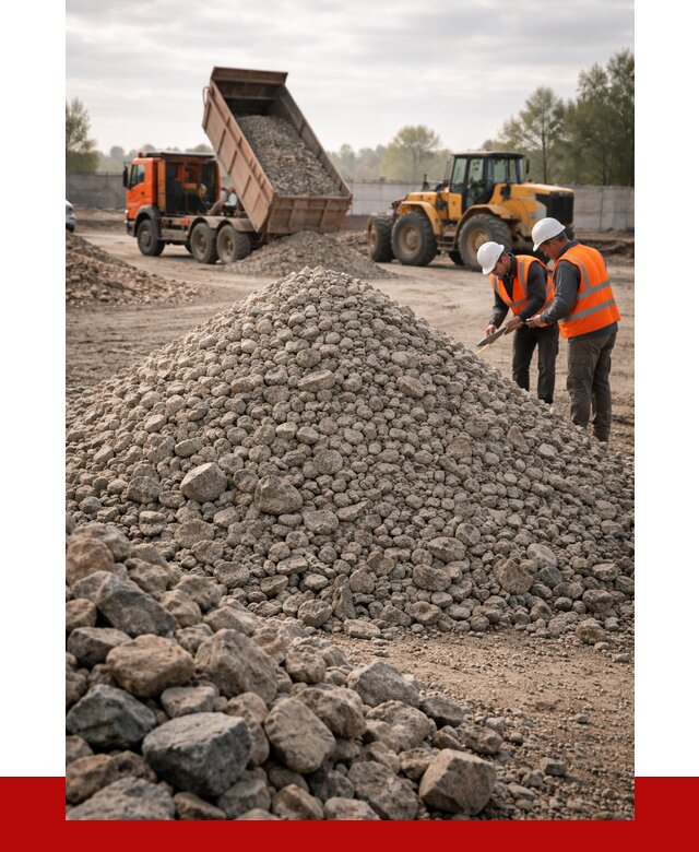 Гранитный щебень фракция 40-70 в Пугачёве от 2540 руб ПРОНЕРУДПгч