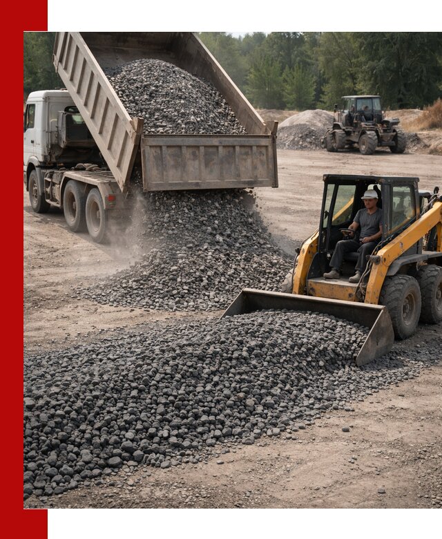Гранитный щебень фракция 40-70 с доставкой в Пугачёве