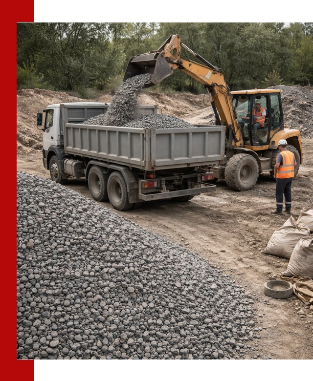 Доставка гравийного щебня в Пугачёве оптом и в розницу