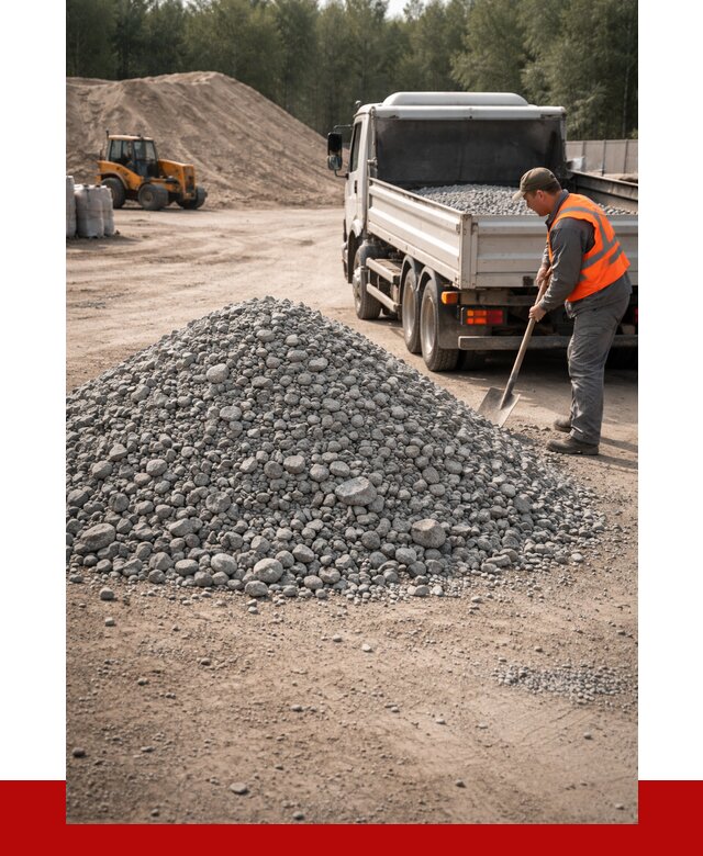 Гравийный щебень фракция 5-10 в Пугачёве от 2235 р. | ПРОНЕРУДПгч