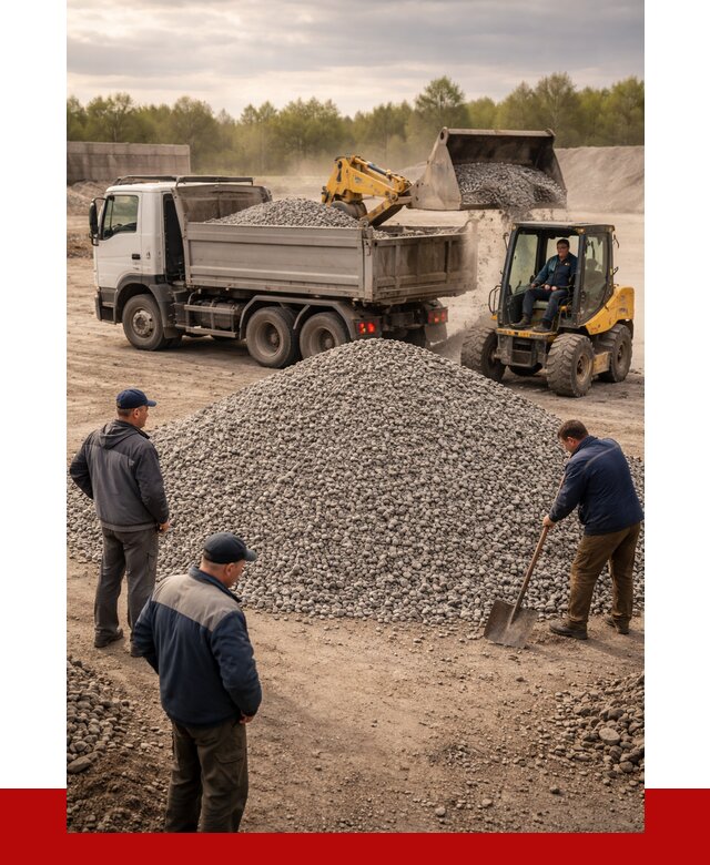 Гравийный щебень фракция 5-20 в Пугачёве от 2438 р. ПРОНЕРУДПгч