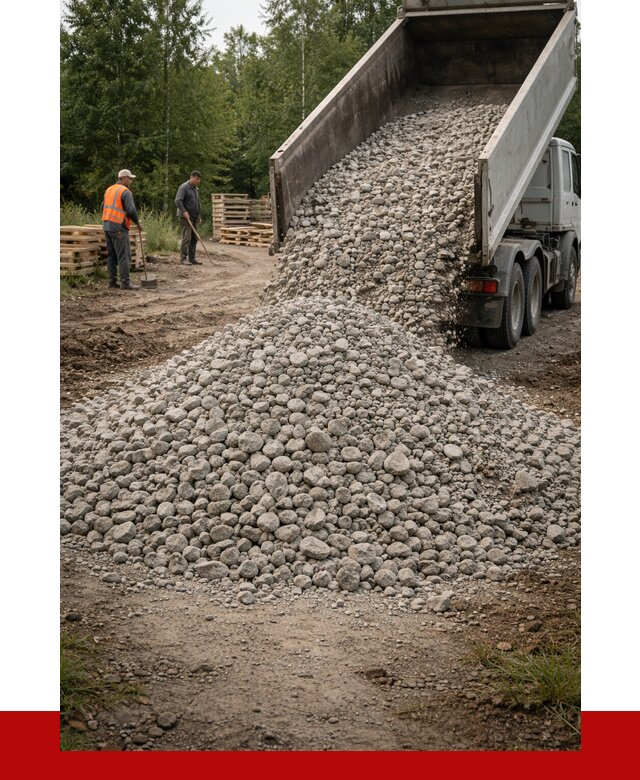 гравийный щебень фракция 70-120 в Пугачёве от 2489 р. ПРОНЕРУДПгч