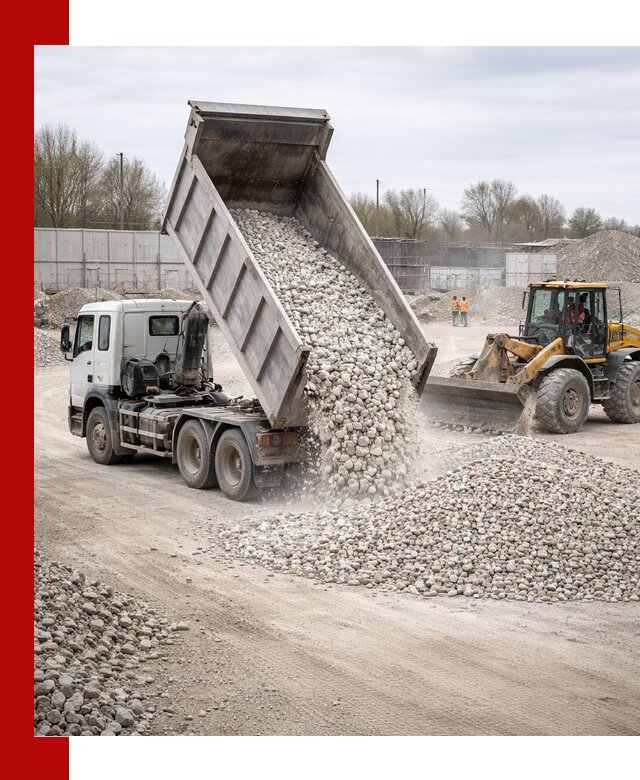 Доставка и продажа известнякового щебня в Пугачёве