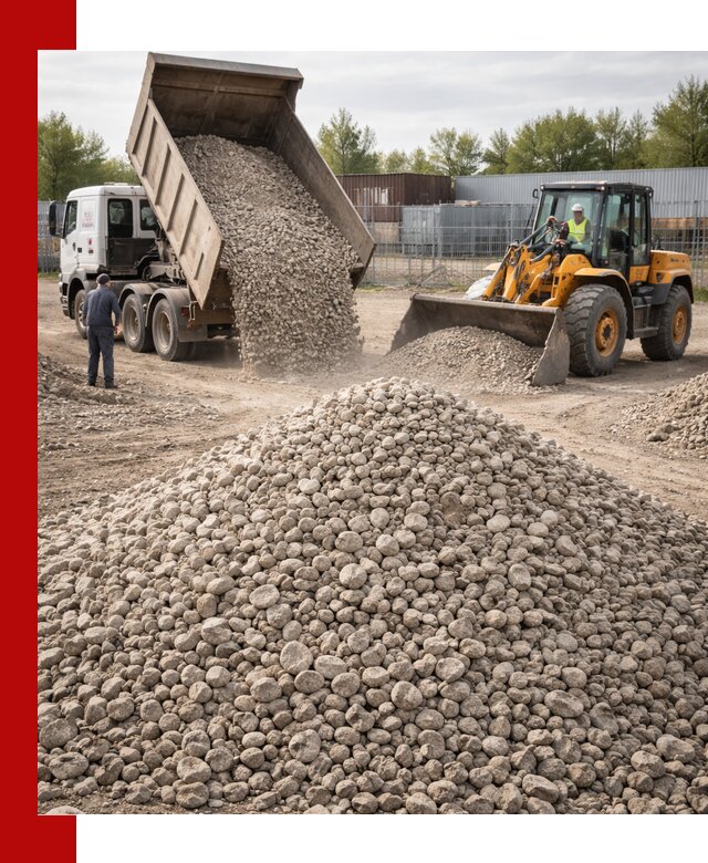 Доломитовый щебень фракции 20–41 с доставкой в Пугачёве