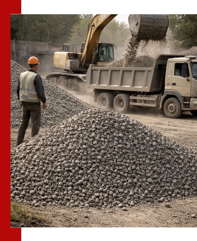 Шлаковый щебень фракция 5-20 с доставкой в Пугачёве