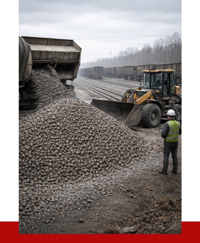 Купить железнодорожный щебень в Пугачёве от 2845 р. | ПРОНЕРУДПгч