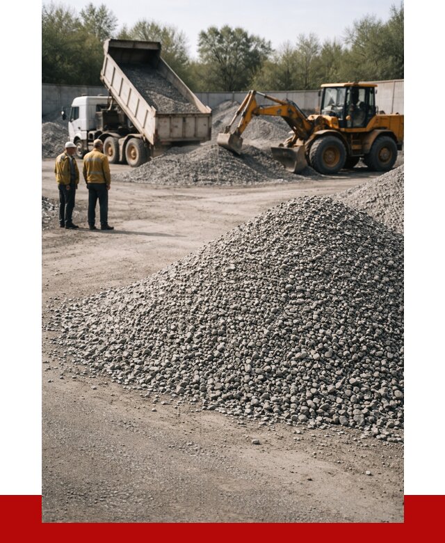 Вторичный щебень фр. 5-20 в Пугачёве от 1626 р. - ПРОНЕРУДПгч