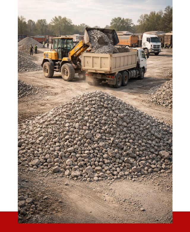 Вторичный щебень фракция 40-70 в Пугачёве от 1768 р, ПРОНЕРУДПгч