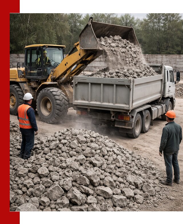 Вторичный щебень фракция 70–150 в Пугачёве с доставкой