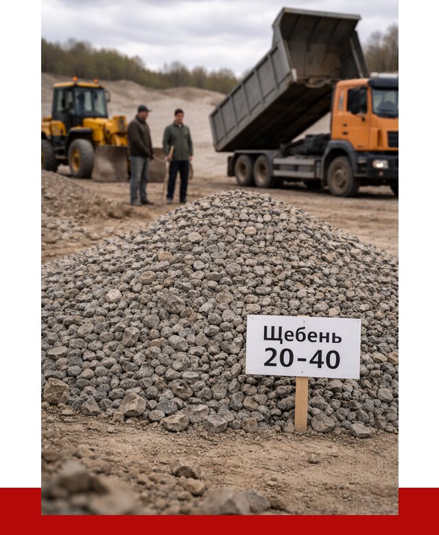 Бетонный щебень фракция 20-40 в Пугачёве от 2489 р. | ПРОНЕРУДПгч