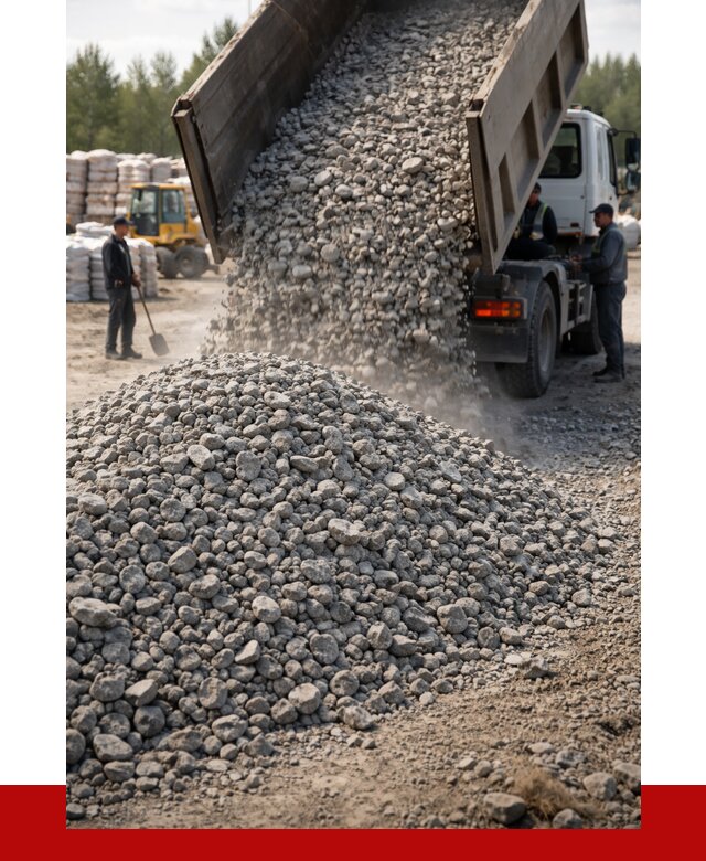 Бетонный щебень фракция 40-70 в Пугачёве от 1829 р. ПРОНЕРУДПгч