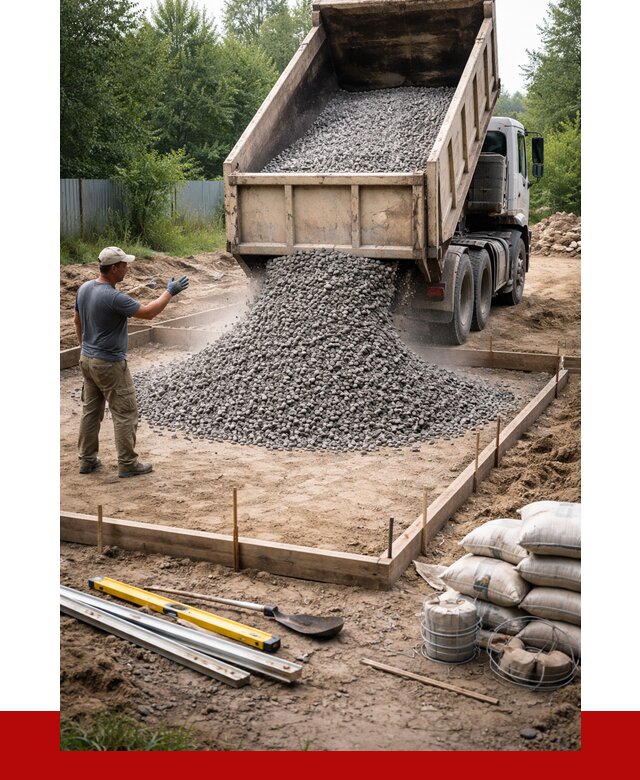 Купить щебень для фундамента в Пугачёве от 4572 р. | ПРОНЕРУДПгч