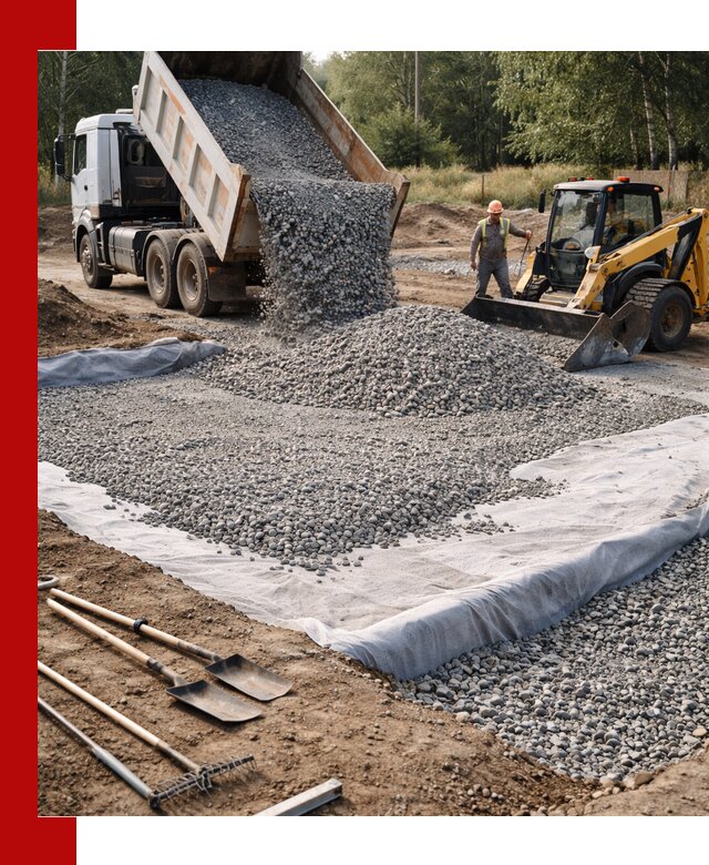 Щебень для фундамента с доставкой в Пугачёве