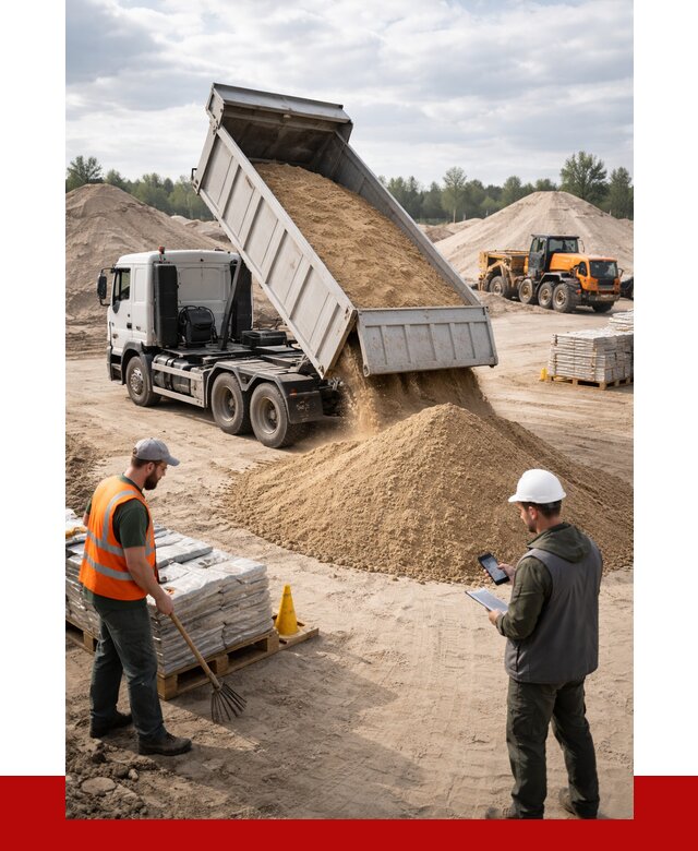 Карьерный песок с доставкой в Пугачёве от 3658 р. ПРОНЕРУДПгч