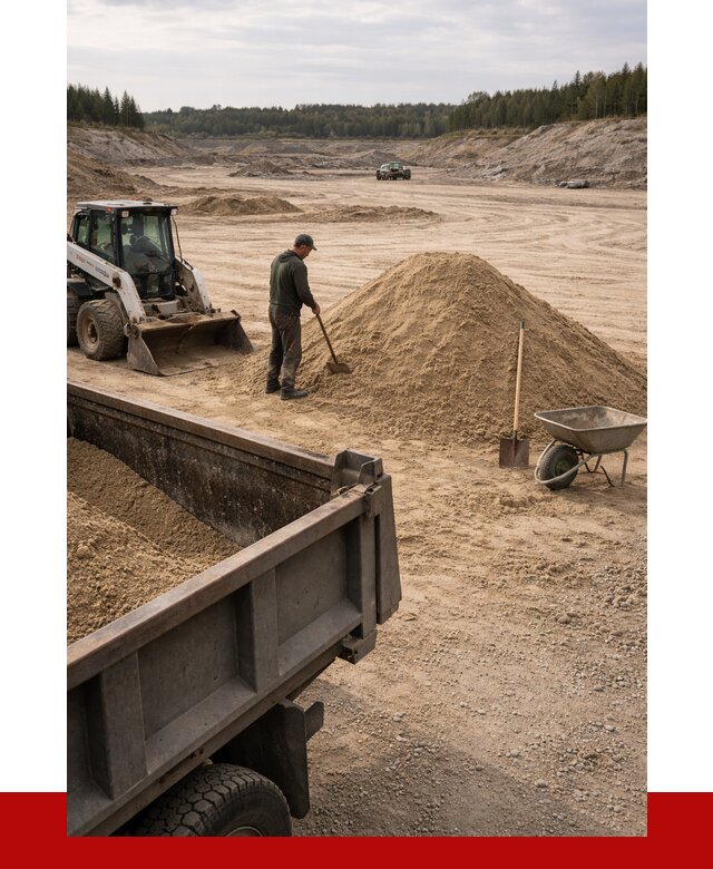 Карьерный песок среднезернистый в Пугачёве, от 2235 р. ПРОНЕРУДПгч