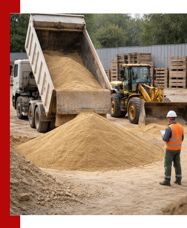 Доставка карьерного мелкозернистого песка в Пугачёве