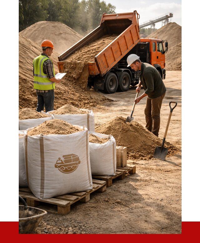 Строительный песок в Пугачёве от 2235 р. с доставкой, ПРОНЕРУДПгч