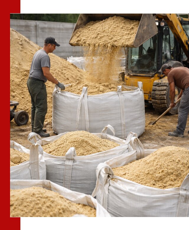 Поставка качественного песка для кладки в Пугачёве