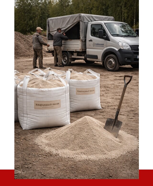 Кварцевый песок для пескоструя в Пугачёве от 4572 р. | ПРОНЕРУДПгч