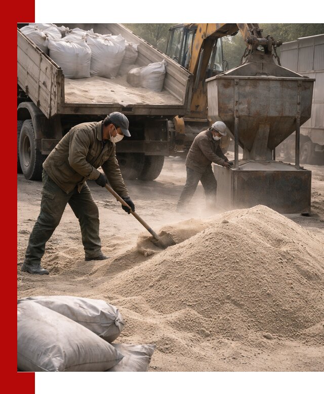 Кварцевый песок для пескоструя в Пугачёве — доставка и качество