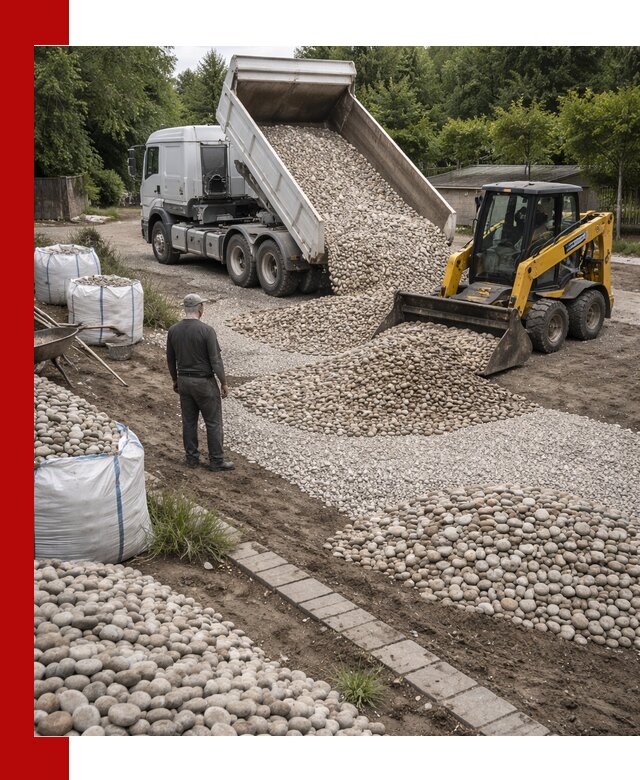 Доставка морской гальки оптом и в розницу в Пугачёве