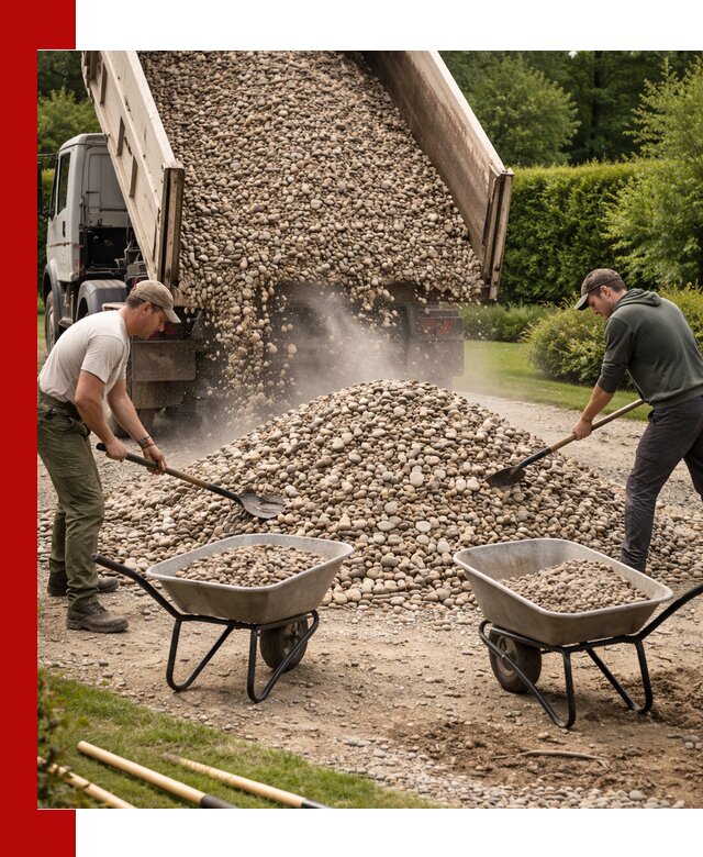 Доставка и продажа декоративной гальки в Пугачёве