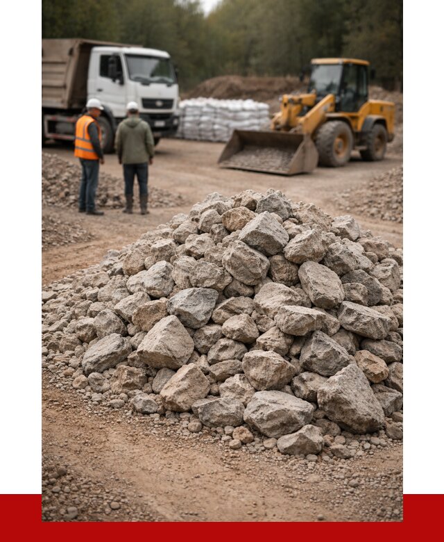 Купить бутовый камень с доставкой в Пугачёве от 2337 р. | ПРОНЕРУДПгч