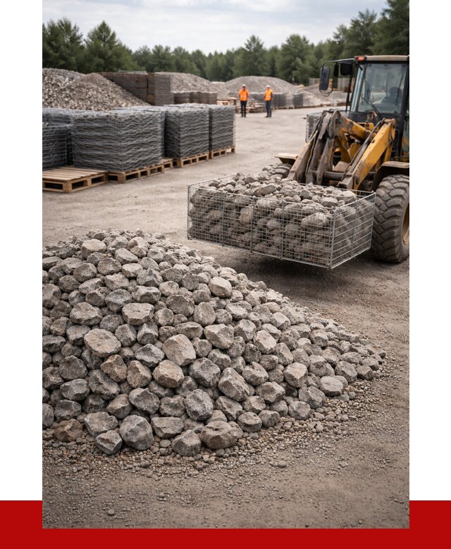 Камень для габионов фракция 70-150 в Пугачёве от 4267 р. | ПРОНЕРУДПгч