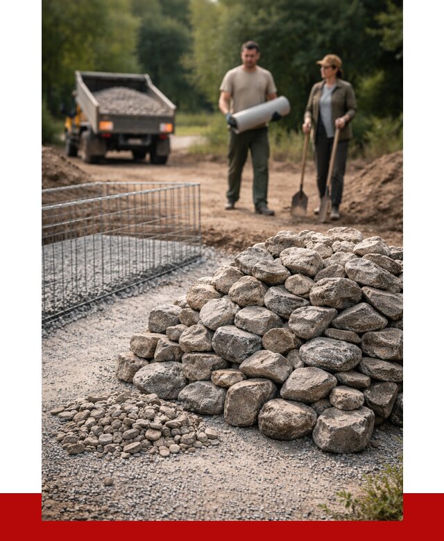 Камень для габионов фракция 100-200 в Пугачёве от 4877 р. | ПРОНЕРУДПгч