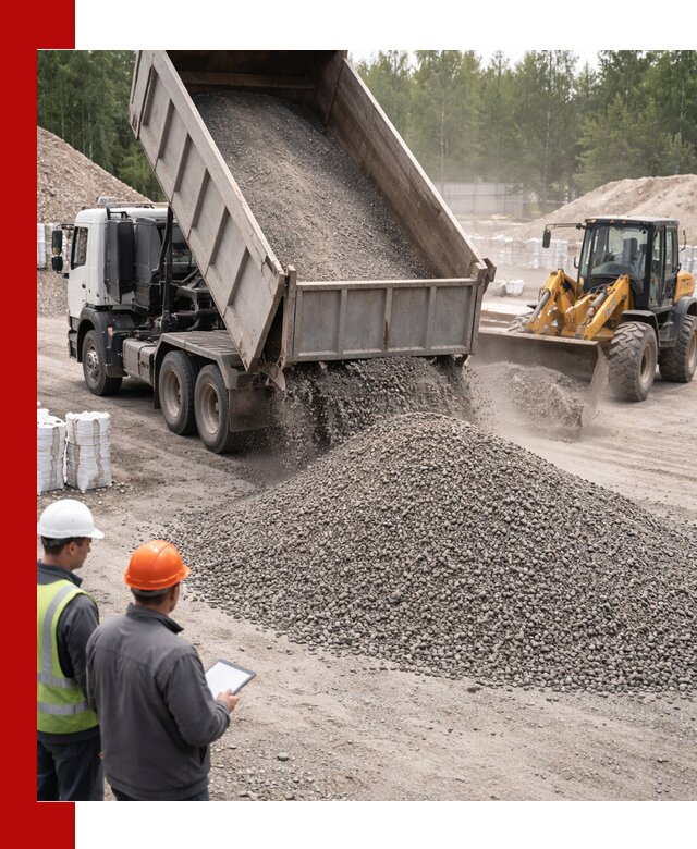 Доставка и продажа гранитного отсева 0-10 в Пугачёве