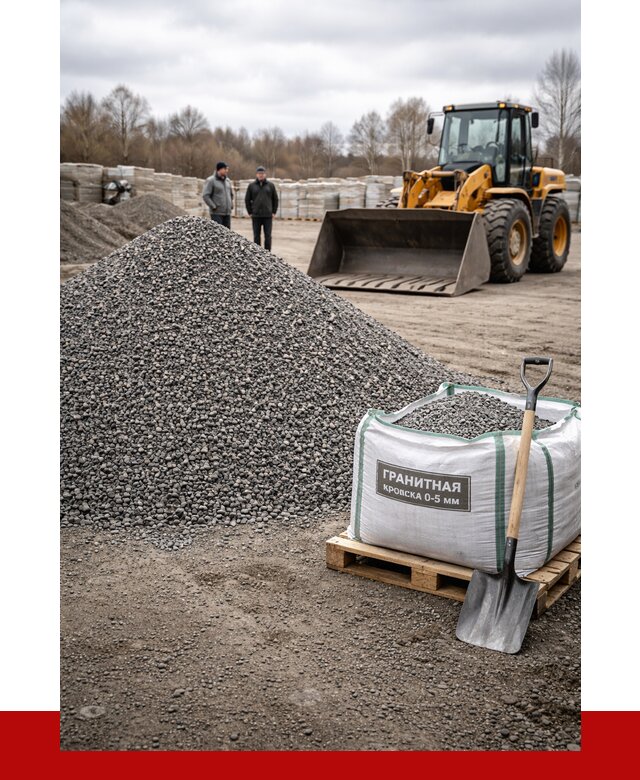 Купить гранитную крошку в Пугачёве от 4877 р. с доставкой | ПРОНЕРУДПгч