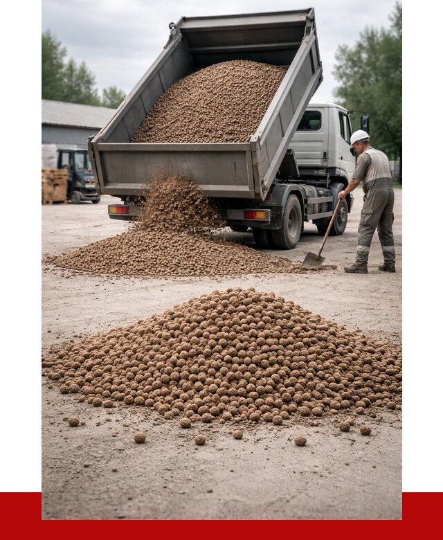 Керамзит с доставкой в Пугачёве от 4267 р. за м3 | ПРОНЕРУДПгч