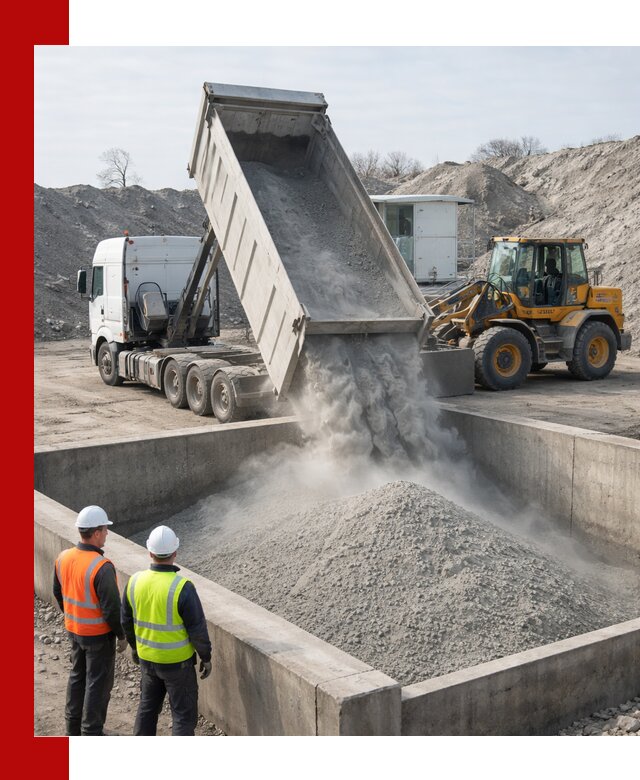 Доставка цемента навалом в Пугачёве крупными партиями