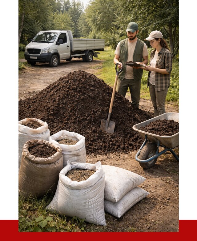 Купить грунт с доставкой в Пугачёве от 4572 р. за м3 | ПРОНЕРУДПгч