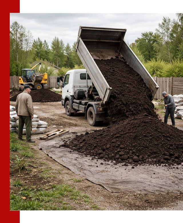 Доставка качественного почвогрунта в Пугачёве оптом и в розницу