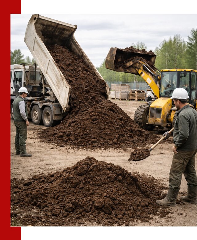 Доставка торфа оптом и в мешках в Пугачёве