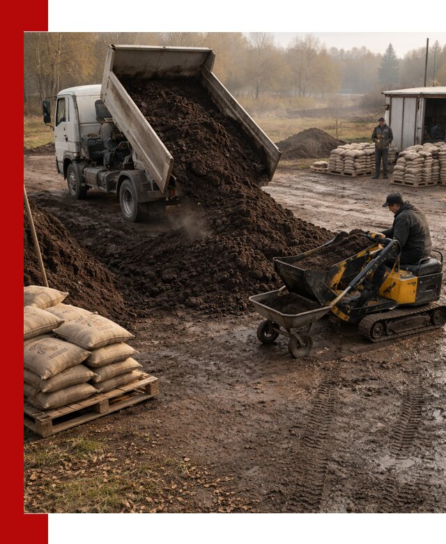 Кислый торф в доставке по выгодным ценам в Пугачёве