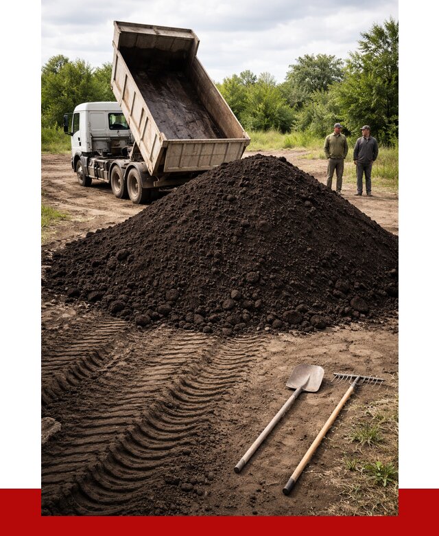 Купить чернозем навалом в Пугачёве от 1219 р. за куб | ПРОНЕРУДПгч