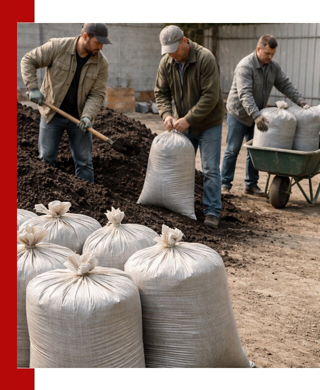 Купить чернозем в мешках с доставкой в Пугачёве