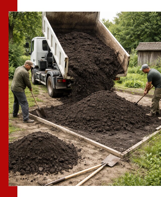 Купить чистый чернозем для огорода с доставкой в Пугачёве