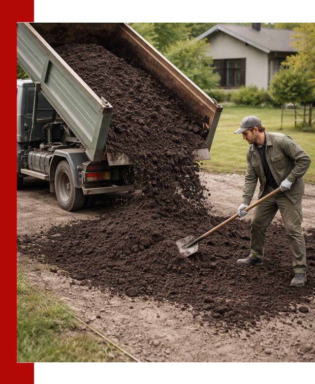 Чернозем для газона с доставкой в Пугачёве быстро и качественно