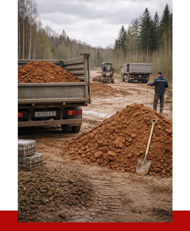 Глина и суглинки в Пугачёве от 4572 р. за куб | ПРОНЕРУДПгч