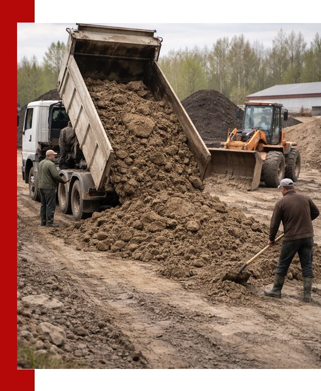 Доставка глин и суглинков в Пугачёве оптом и вкрай