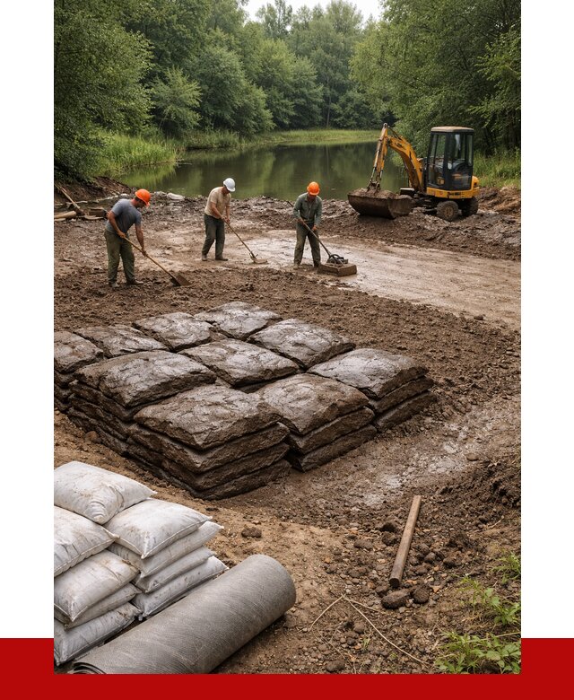 Купить глину для пруда в Пугачёве от 4572 р. с доставкой | ПРОНЕРУДПгч