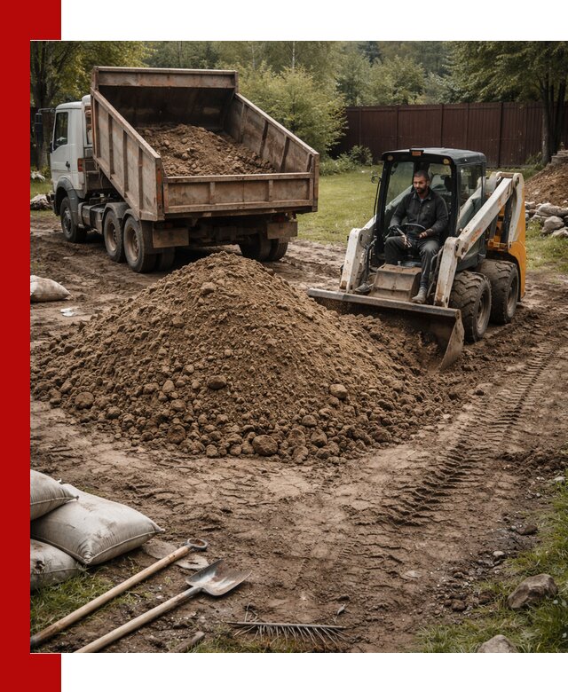 Суглинок для планировки участков в Пугачёве с доставкой и выгрузкой