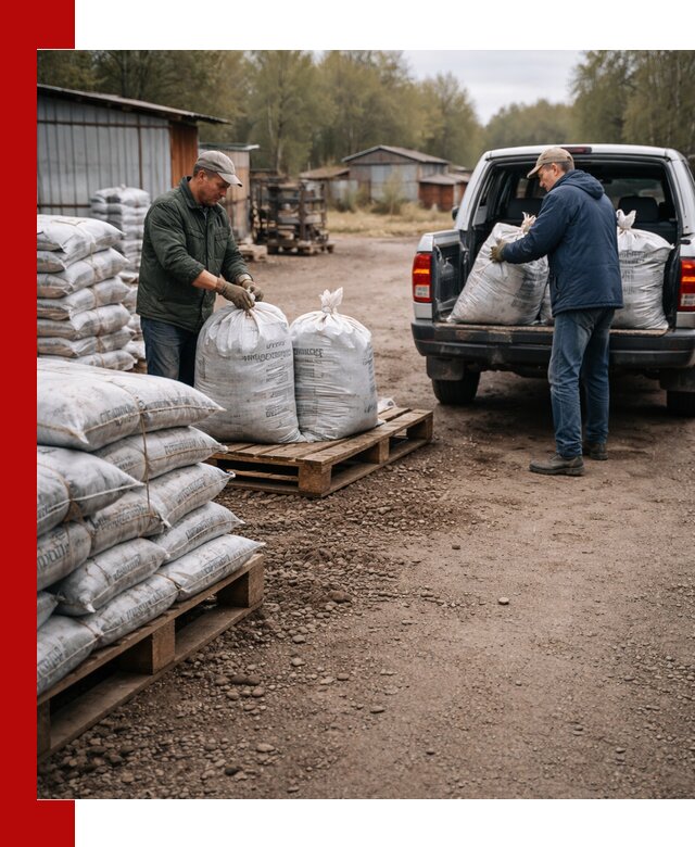 Купить конский навоз в мешках с доставкой в Пугачёве